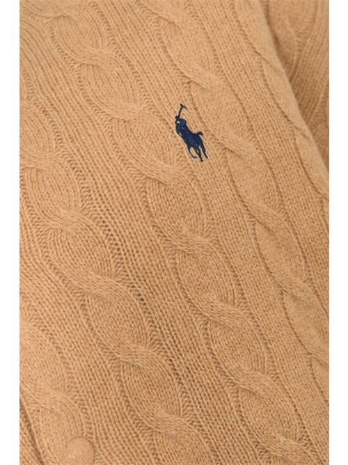 Bomber a trecce in misto lana e cashmere POLO RALPH LAUREN | 211966122002